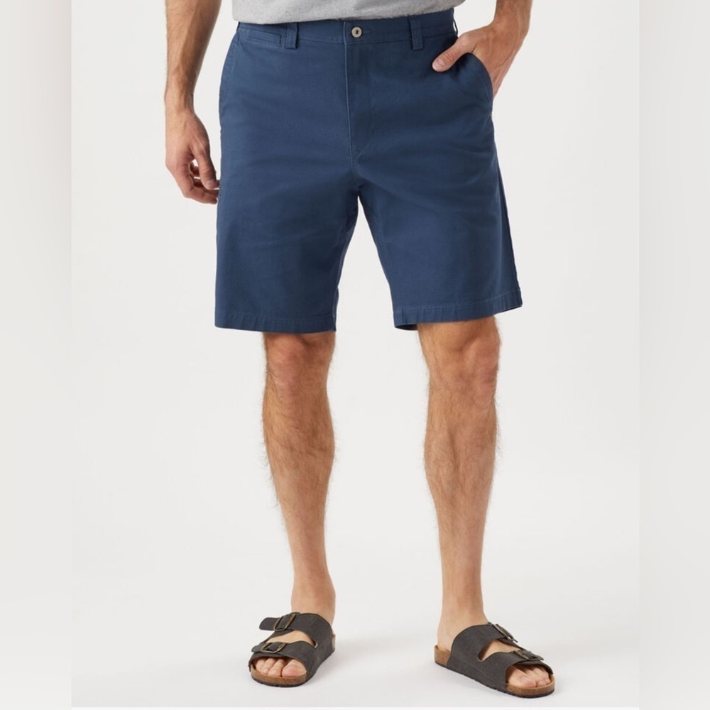 Duluth / Flex Ballroom Khaki / Relaxed Fit 11" Shorts / Navy / Men’s / 40